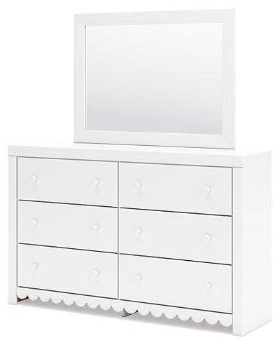 Mollviney Dresser and Mirror