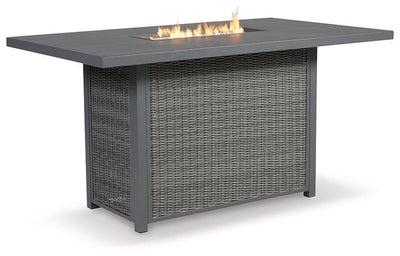 Palazzo Outdoor Bar Table with Fire Pit