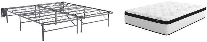 Chime 12 Inch Hybrid 2-Piece Mattress Package
