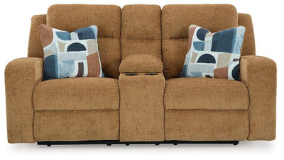 Kanlow Reclining Loveseat with Console image