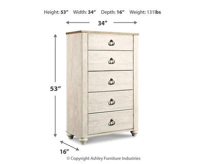 Willowton Chest of Drawers