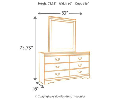 Huey Vineyard Dresser and Mirror