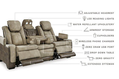 Next-Gen DuraPella Power Reclining Sofa