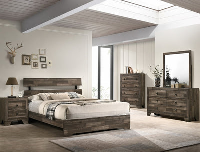 ATTICUS QUEEN PLATFORM BED IN 1 BOX image