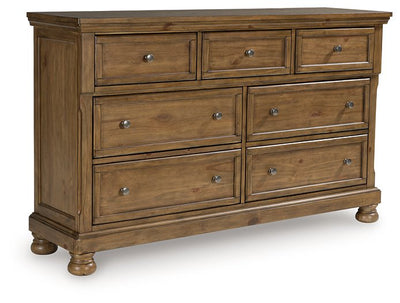 Feddinger Dresser and Mirror