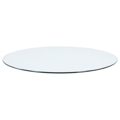 Glass Top 10mm Round Clear Tempered image