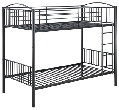 Anson Twin Over Twin Bunk Bed with Ladder