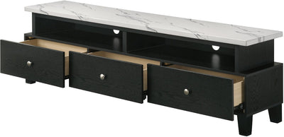 Contemporary 3-Drawer TV console