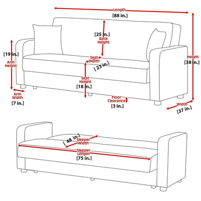 Armada - Convertible Sofa Bed