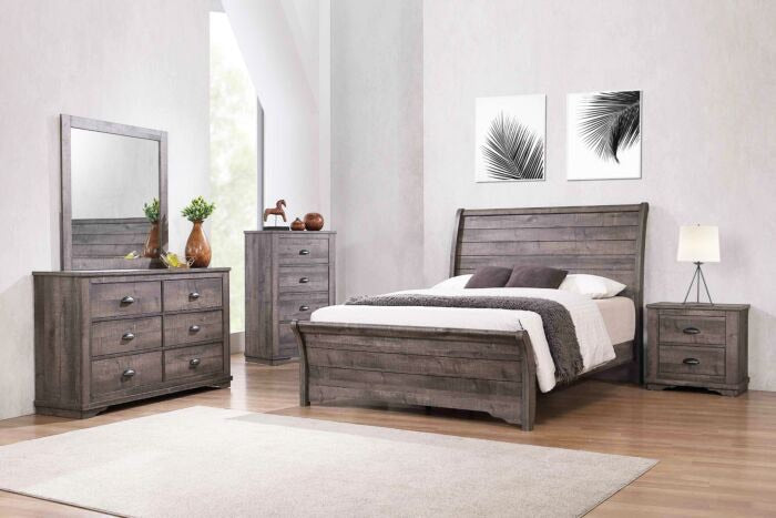 Coralee- 5pc Queen Bedroom set