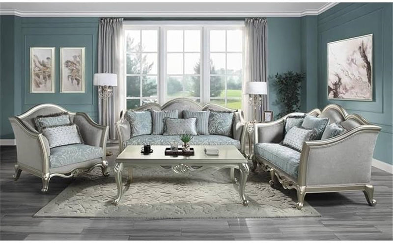 Qunsia- 2pc Sofa and Loveseat