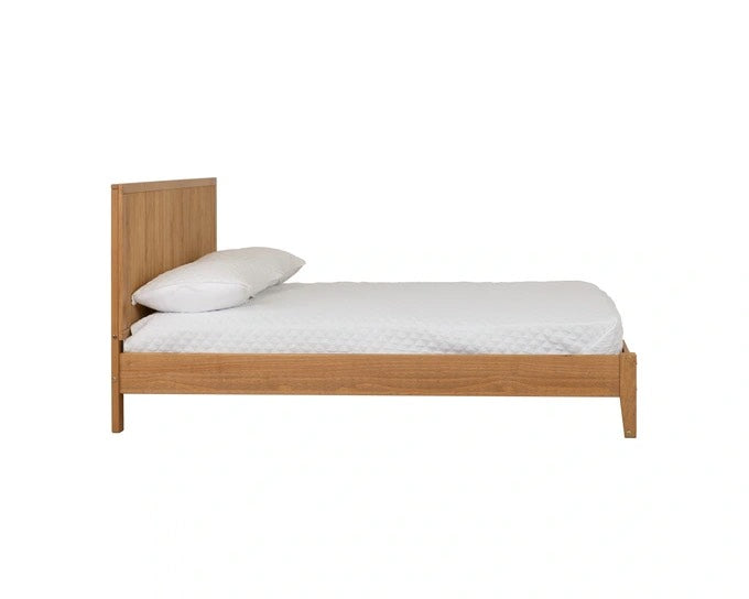 Urban oak finish bed