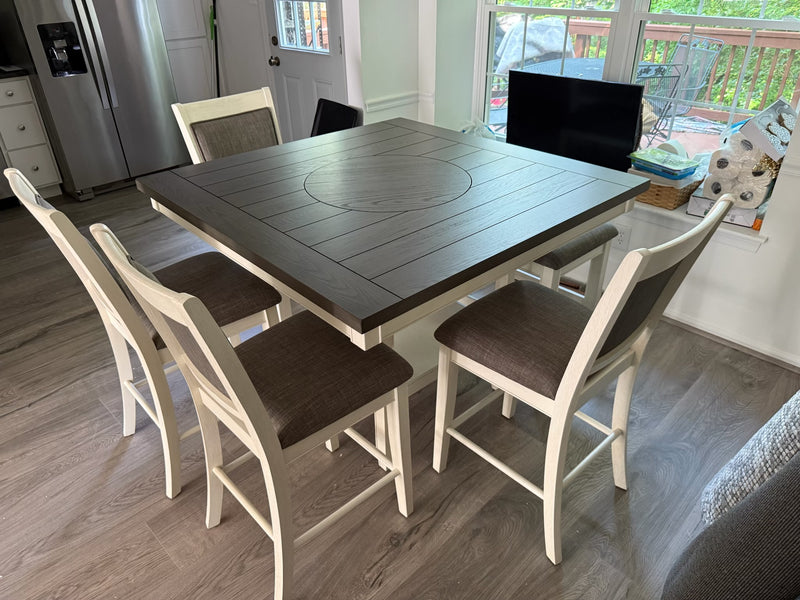 Futon Counter Height Table Set w/ Bench