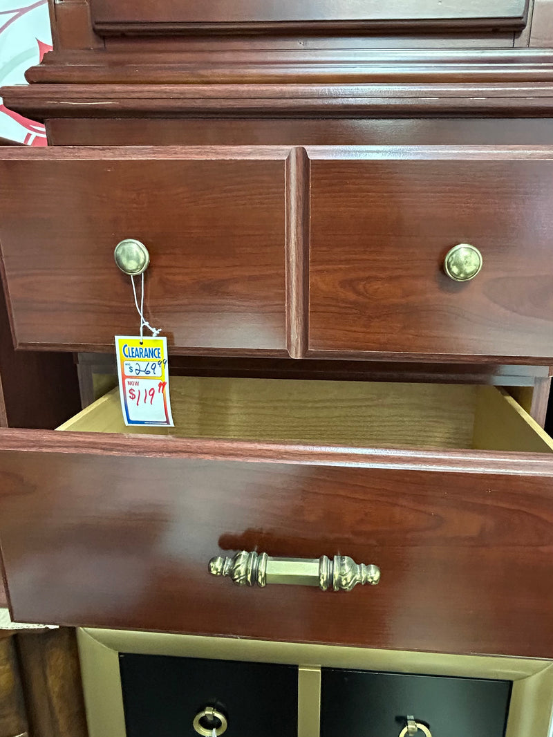 Cherry red-Nightstand