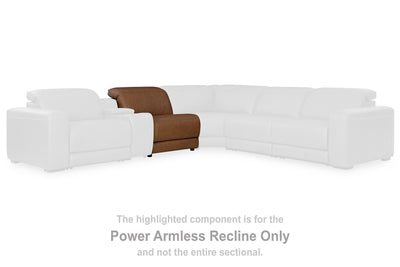 Magic Man Power Reclining Sectional with Console