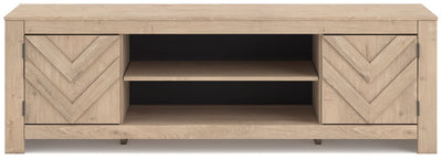 Cayboni 71" TV Stand with Electric Fireplace