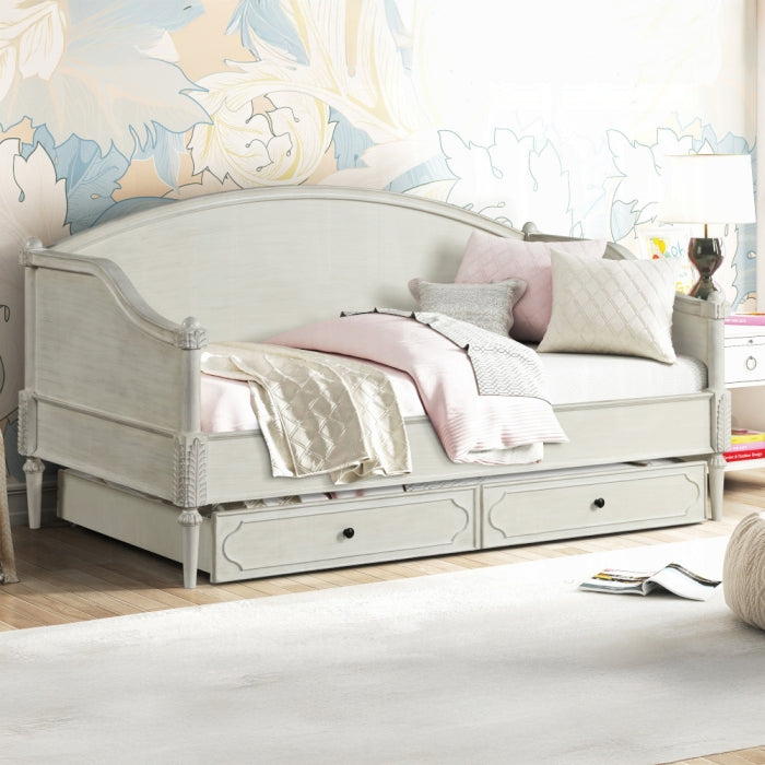 Lucien Daybed- Antique White Finish