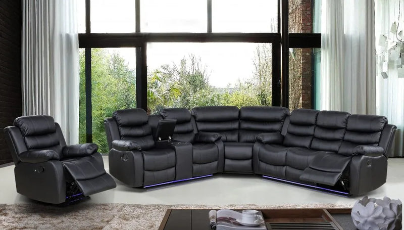Zaria Recliner Sectional