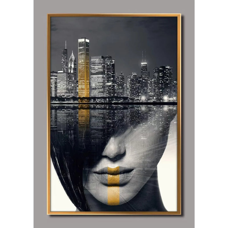 Wall Decor- Crystal Art Wooden Frame