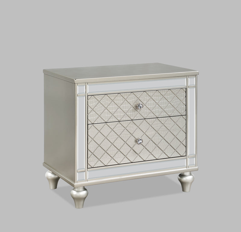 CRISTIAN NIGHTSTAND CHAMPAGNE