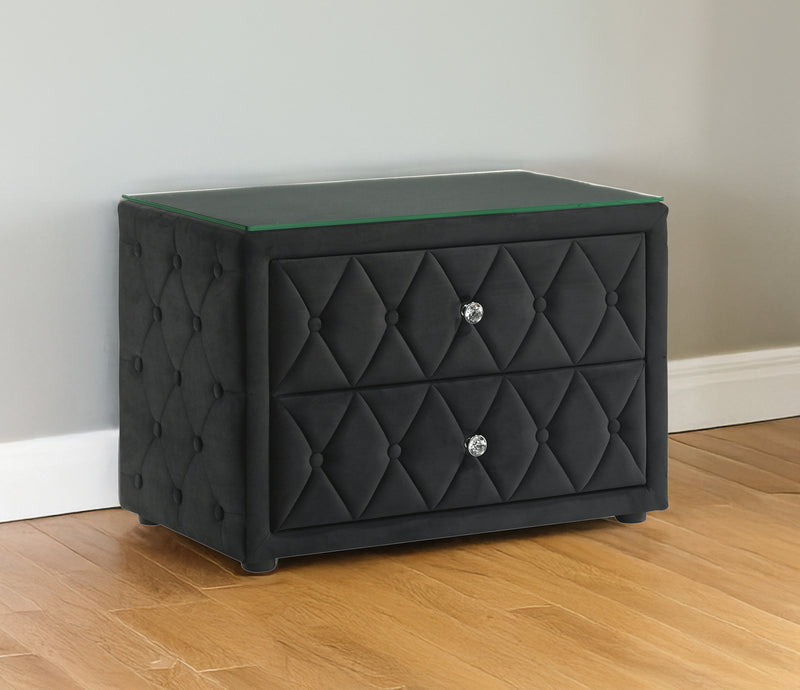 JOSEPHINE NIGHTSTAND BLACK
