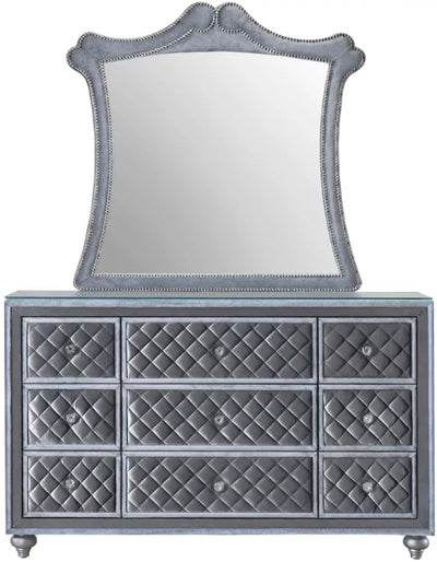 Crown Mark Furniture Voltare Dresser in Dark Grey image