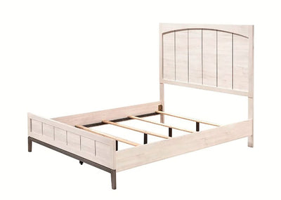Crown Mark Furniture Veda Queen Panel Bed in Beige B3300-Q