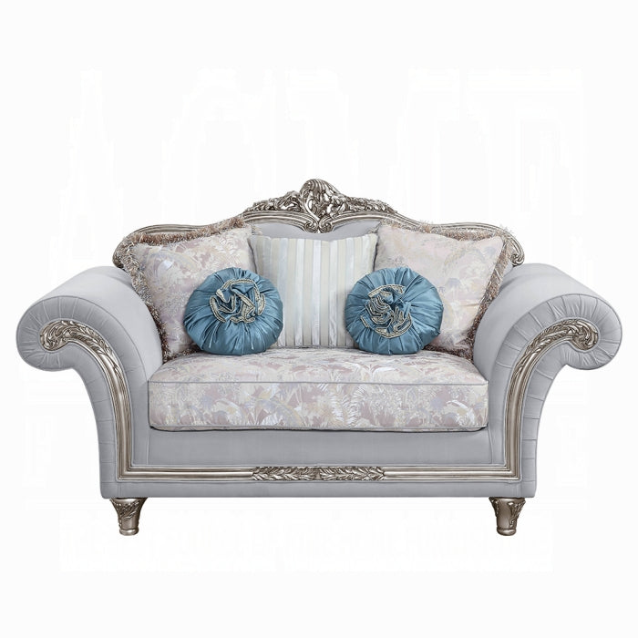 Pelumi Loveseat W/5 Pillows