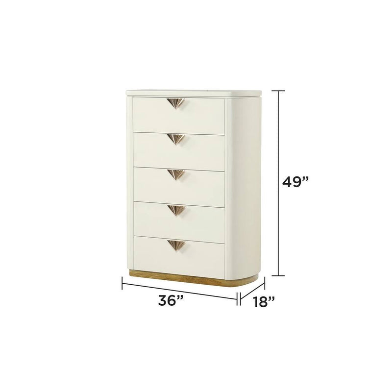 La Pierre 5pc- Bedroom Set