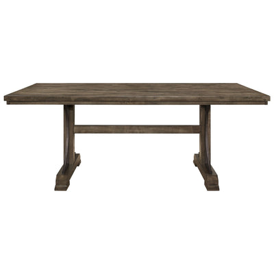 Crown Mark Quincy Rectangular Dining Table in Light Brown 2131T-4079