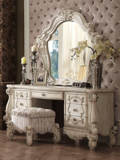 Versailles Bone White Vanity Desk image