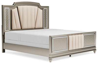 Chevanna - Upholstered Panel Bed image