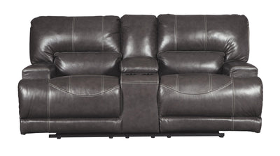 Mccaskill - Reclining Loveseat With Console image