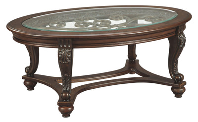 Norcastle - Oval Cocktail Table image