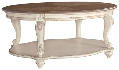 Realyn - Oval Cocktail Table image