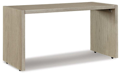 Dalenville Gray Over Ottoman Table image