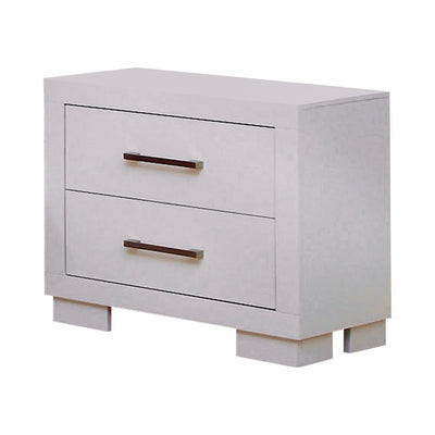 Jessica Contemporary Two-Drawer Nightstand image