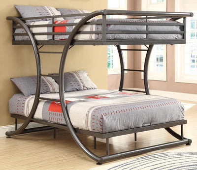 Stephan Metal Full-over-Full Bunk Bed image