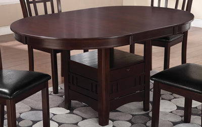 Lavon Transitional Warm Brown Dining Table image