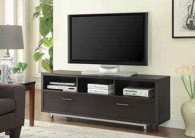 Transitional Cappuccino TV Console image