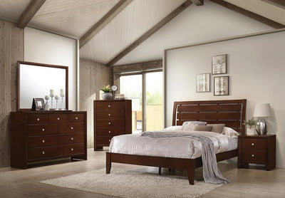 Serenity Rich Merlot California King Five-Piece Bedroom Set image