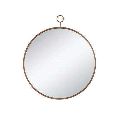 G902354 Round, Gold Mirror image