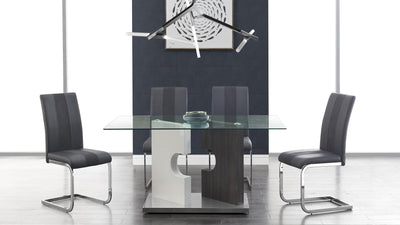 5 Piece Dining Room Set (D219DT+D915DC-GR) image
